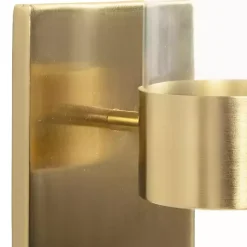 Discount Kirklands Home Gold Metal Modern Sconce