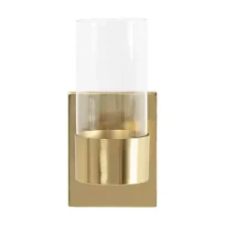 Discount Kirklands Home Gold Metal Modern Sconce