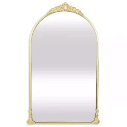 Sale Kirklands Home Metal Modern Victorian Wall Mirror Gold