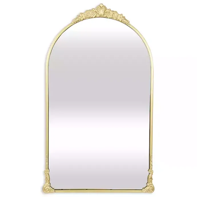 Sale Kirklands Home Metal Modern Victorian Wall Mirror Gold