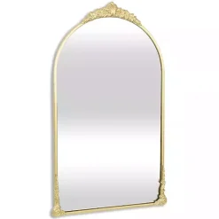 Sale Kirklands Home Metal Modern Victorian Wall Mirror Gold