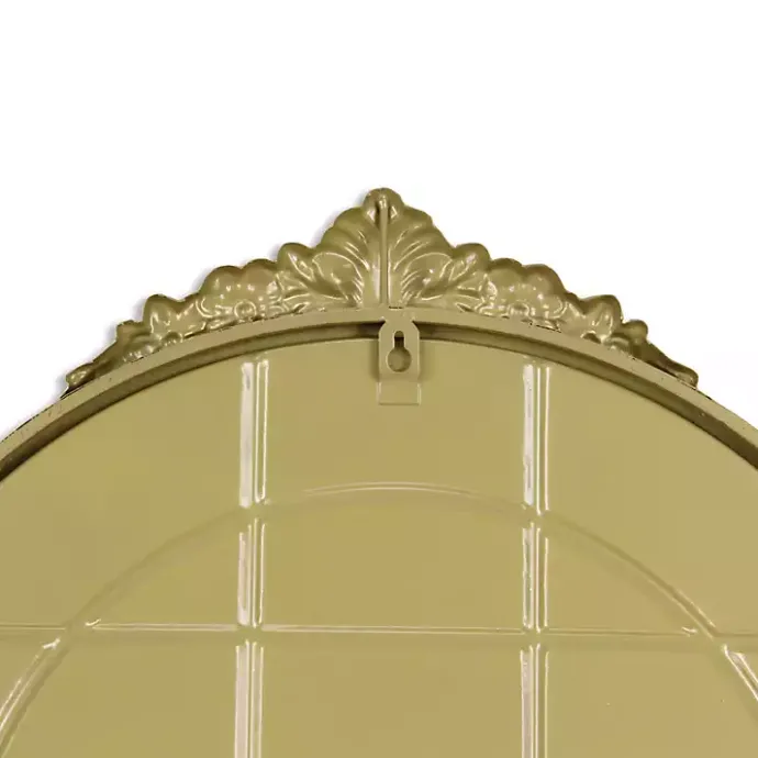 Sale Kirklands Home Metal Modern Victorian Wall Mirror Gold