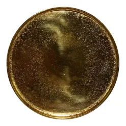 Online Kirklands Home Metal Round Tripod Accent Table Gold