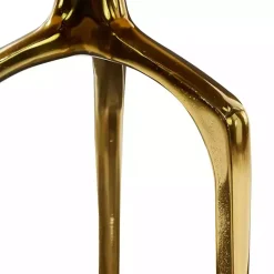 Online Kirklands Home Metal Round Tripod Accent Table Gold