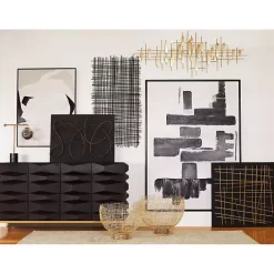 Discount Kirklands Home Gold Metal Smoked Glass Shade Table Lamp Gray