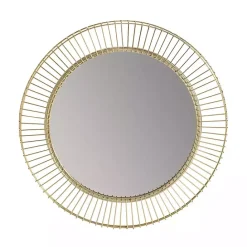 Clearance Kirklands Home Gold Metal Sunbeam Wall Mirror