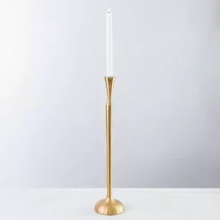 Online Kirklands Home Metal Taper Candle Holder, 21 in. Gold