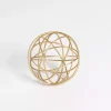Discount Kirklands Home Gold Metal Wire Orb, 4 in.