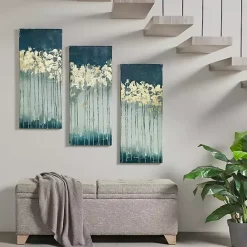 Sale Kirklands Home Gold Midnight Forest Canvas Art Prints, Set of 3