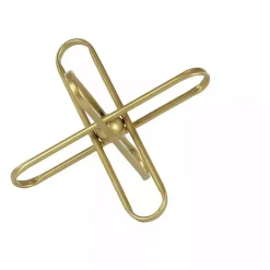 New Kirklands Home Modern Burst 2-pc. Decorative Sculpture Set Gold