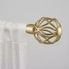 Discount Kirklands Home Gold Open Sphere Curtain Rod, 120 in.
