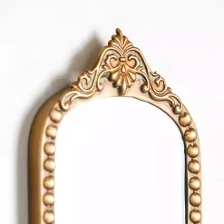 Hot Kirklands Home Gold Ornate Beaded Mirror Wall Sconce