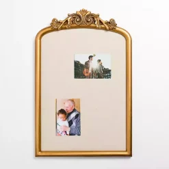 Clearance Kirklands Home Ornate Frame Pinboard Gold