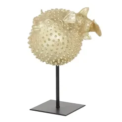 Best Kirklands Home Gold Puffer Fish Sculpture