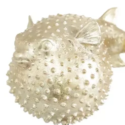Best Kirklands Home Gold Puffer Fish Sculpture