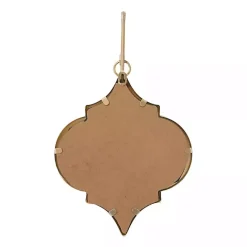 Sale Kirklands Home Quatrefoil Mirrored Wall Sconce Gold