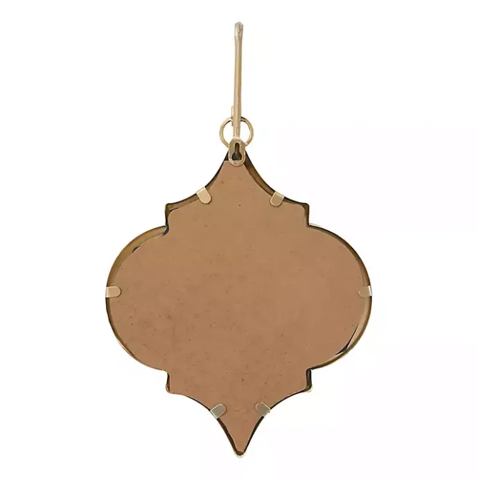 Sale Kirklands Home Quatrefoil Mirrored Wall Sconce Gold