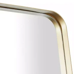 Best Kirklands Home Rectangle Beveled Wall Mirror Gold