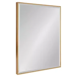 Outlet Kirklands Home Gold Rhodes Rectangle Wall Mirror