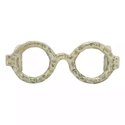 Kirklands Home Round Eye Glasses Sculpture Gold