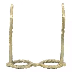 Kirklands Home Round Eye Glasses Sculpture Gold
