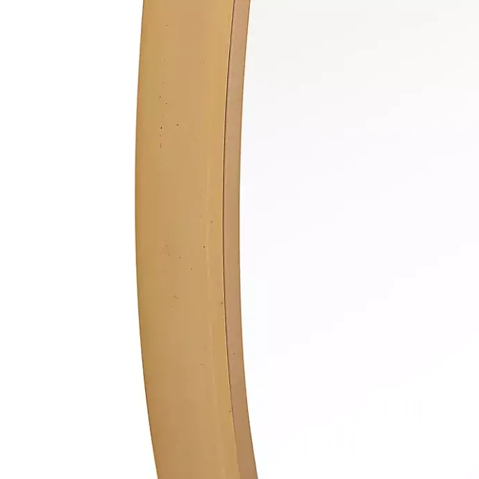 Best Kirklands Home Gold Round Simple Frame Large Wall Mirror