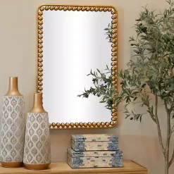 Best Kirklands Home Gold Rounded Rectangle Wall Mirror