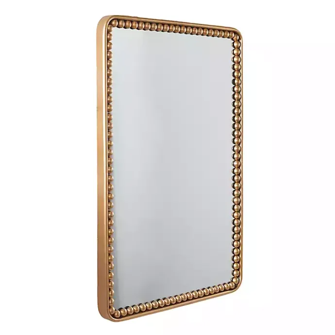 Best Kirklands Home Gold Rounded Rectangle Wall Mirror