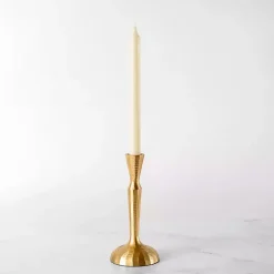 Hot Kirklands Home Slim Taper Candle Holder, 8 in. Gold
