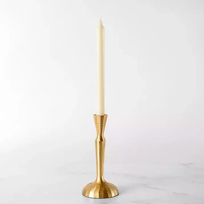 Hot Kirklands Home Slim Taper Candle Holder, 8 in. Gold