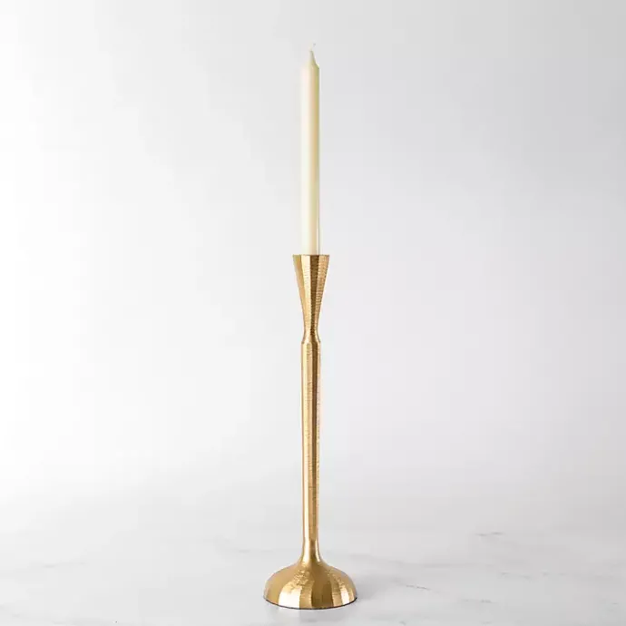 Clearance Kirklands Home Slim Taper Candle Holder, 16 in. Gold