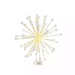 Sale Kirklands Home Gold Starburst Snowflake LED Tree Topper