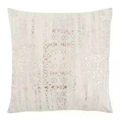 Outlet Kirklands Home Stripe Cotton Pillow Gold