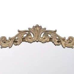 Sale Kirklands Home Gold Studded Scroll Arched Mirror, 36 in.