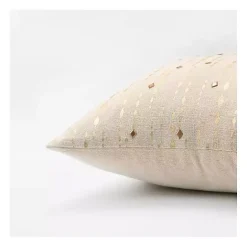 Best Kirklands Home Gold Studded Stripe Pillow