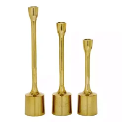 Online Kirklands Home Taper Candle Holders, Set of 3 Gold