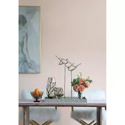 Hot Kirklands Home Gold Tipped Walnut Wood Glass Bowl