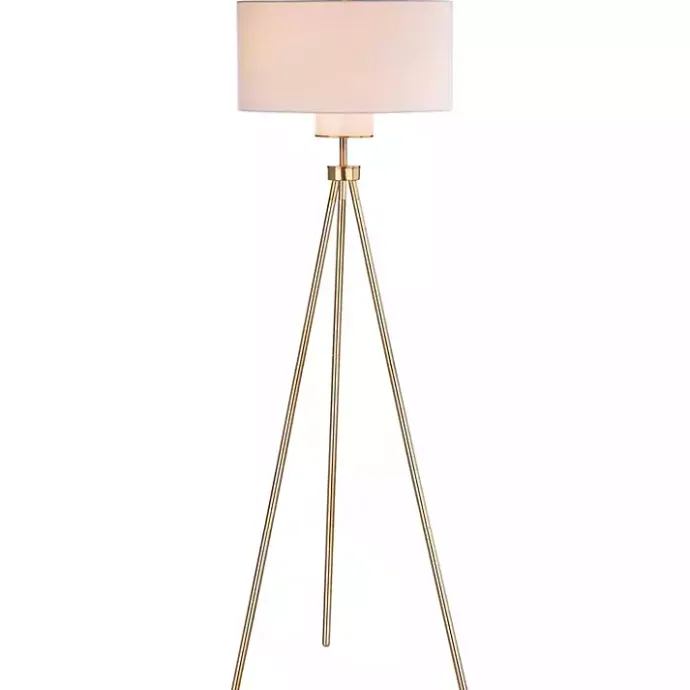 Online Kirklands Home Tripod Modern Floor Lamp Gold