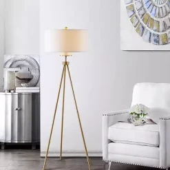 Online Kirklands Home Tripod Modern Floor Lamp Gold
