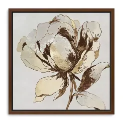 Best Kirklands Home Golden Blossom II Framed Canvas Art Print