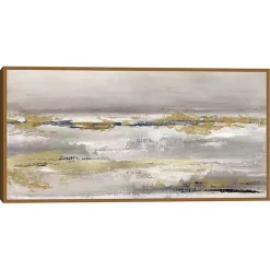 Best Kirklands Home Golden Fog Framed Canvas Art Print Multi