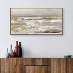 Best Kirklands Home Golden Fog Framed Canvas Art Print Multi