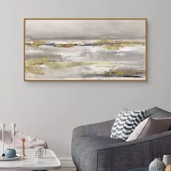 Best Kirklands Home Golden Fog Framed Canvas Art Print Multi