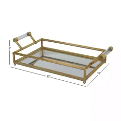 Hot Kirklands Home en Glammed Mirror Decorative Tray Gold