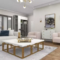 Hot Kirklands Home en Glammed Mirror Decorative Tray Gold