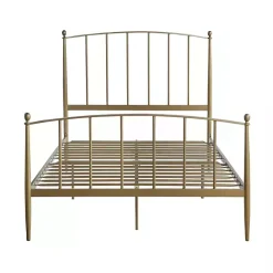 Online Kirklands Home en Sun Modern Arch Full Bed Frame Gold