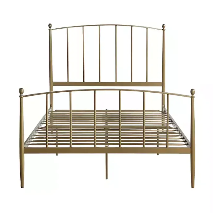 Online Kirklands Home en Sun Modern Arch Full Bed Frame Gold