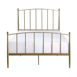 Online Kirklands Home en Sun Modern Arch Full Bed Frame Gold