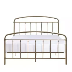 Hot Kirklands Home en Sun Vintage Arch Queen Bed Frame Gold
