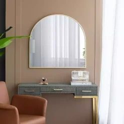 Sale Kirklands Home en Wide Arched Wall Mirror Gold